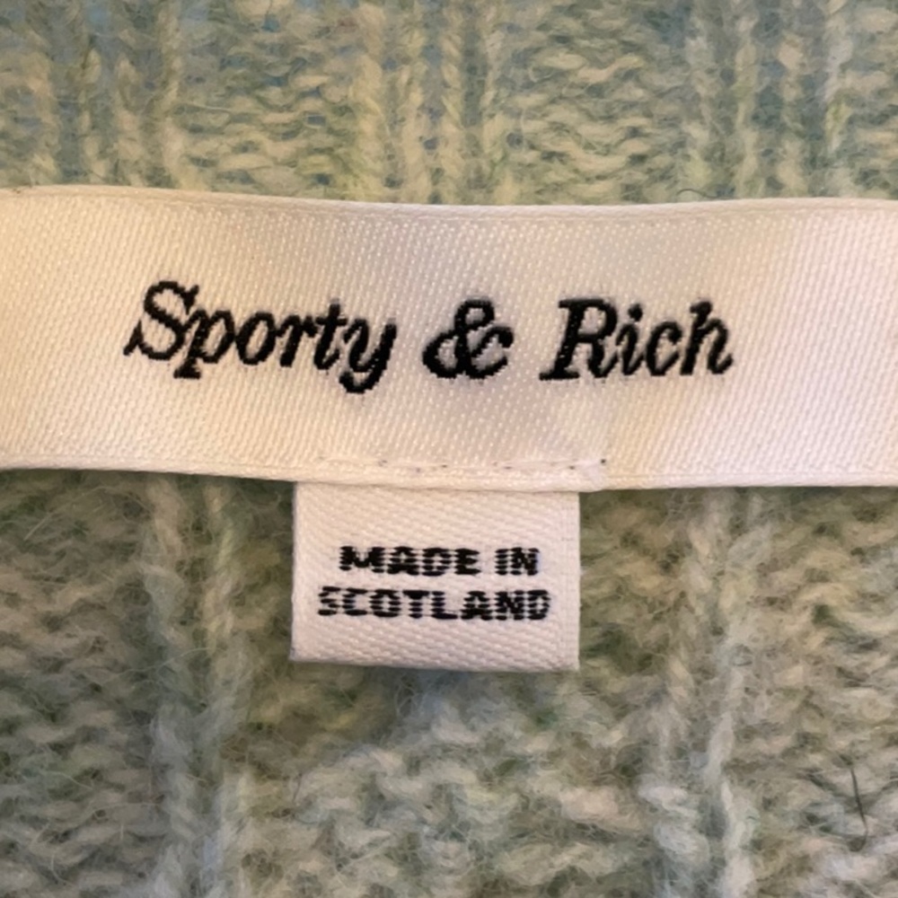 Sporty & Rich Wool Sweater - Picture 4 of 7
